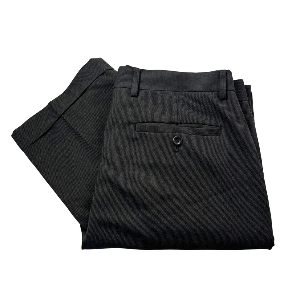 Louis Raphael Mens Grey Dress Slacks Pants, Louis Raphael Mens Business 599